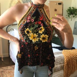 Free People New Wave Halter Top